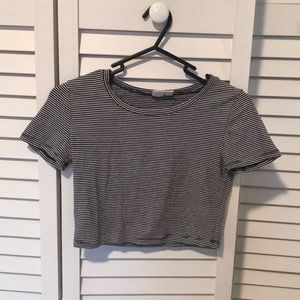 NORDSTROM CROPPED TEE WOMENS SMALL